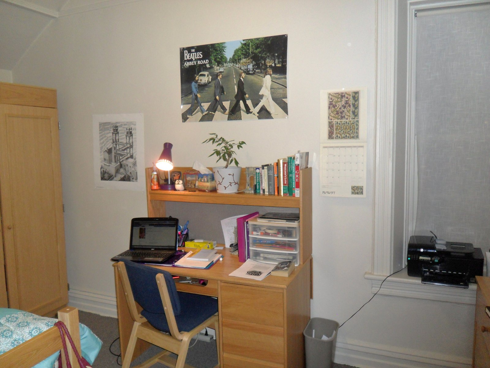 My college room at the University of Utah, 2010