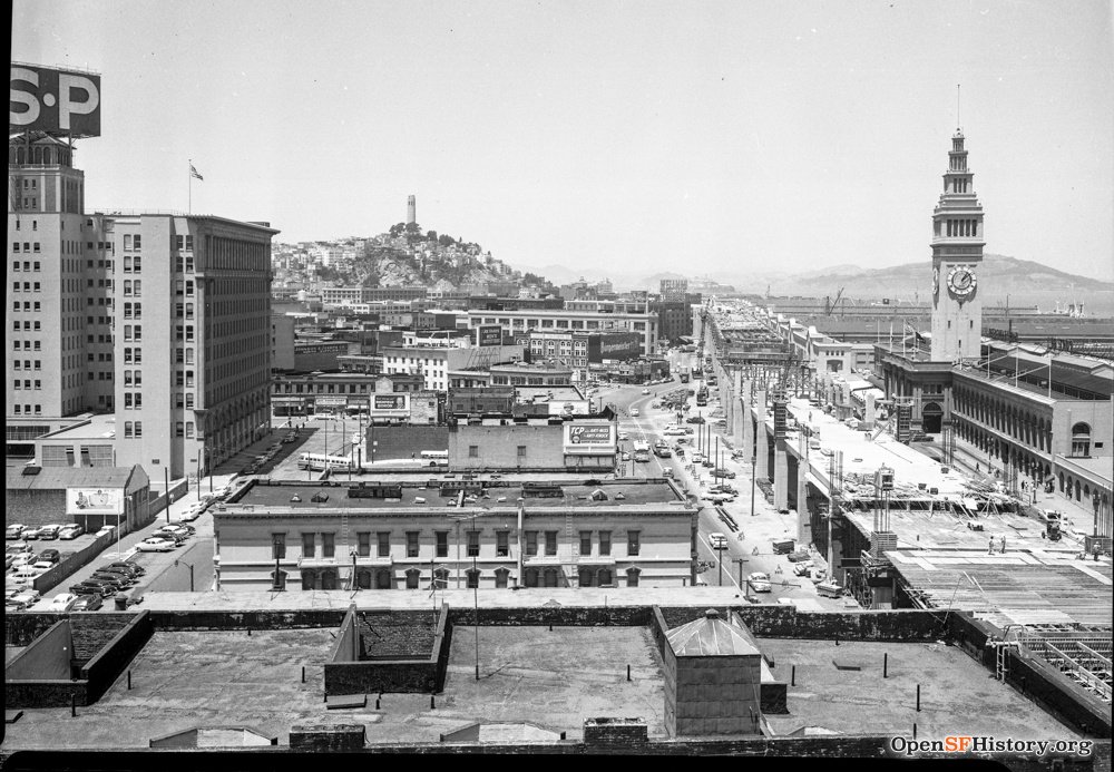 Historic view of San Francisco’s Financial District